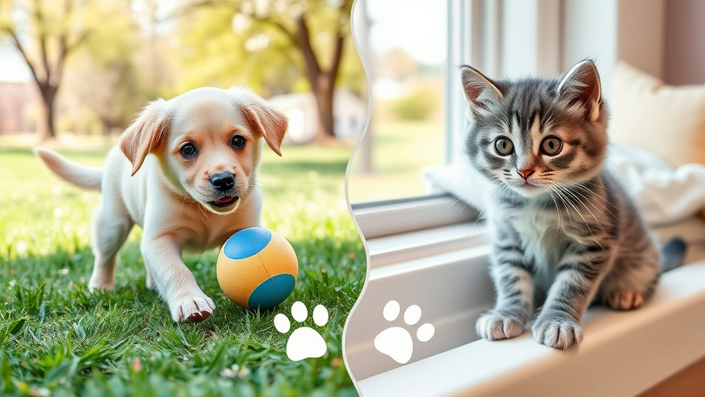 나에게 맞는 반려동물 추천 강아지 vs 고양이