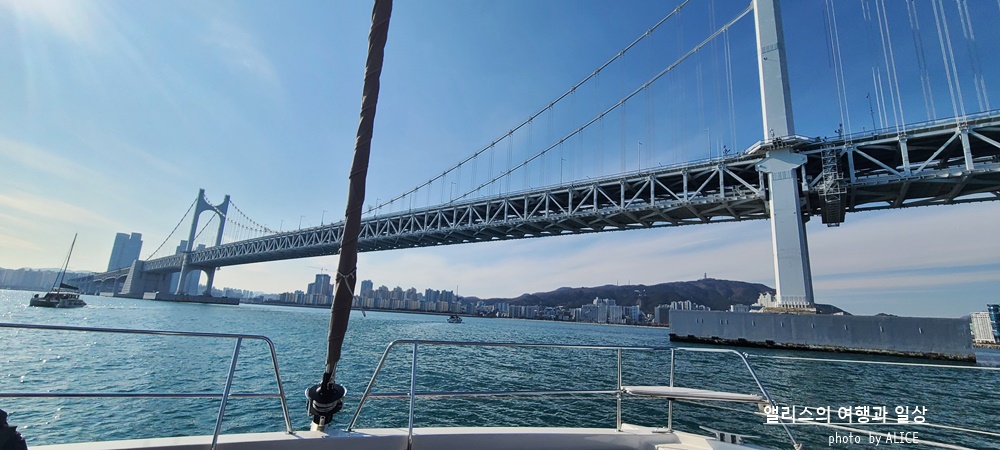 부산에서 여유를 즐기는 여행방법, 요트투어 (더베이101 출발)