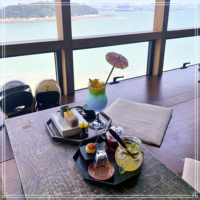 영종도 구읍뱃터 맛집 감성 디저트 카페&#44; 양갱&#44; 꽃차