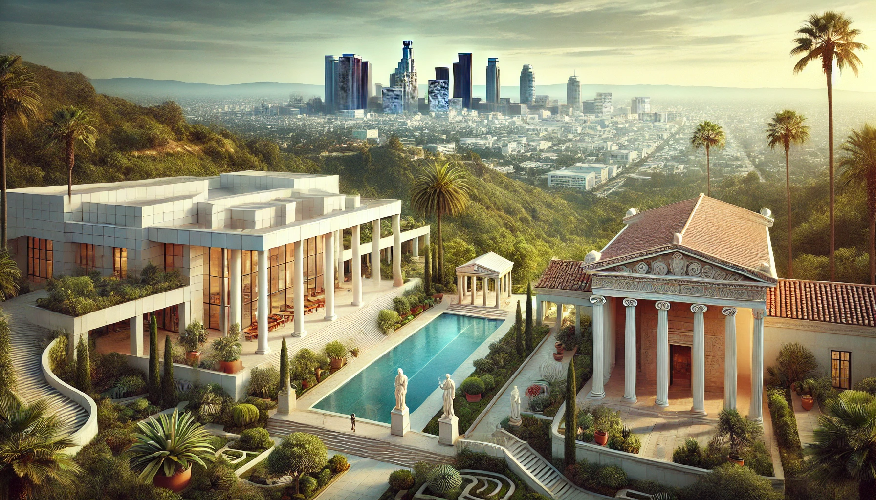 게티 센터 & 게티 빌라 외관