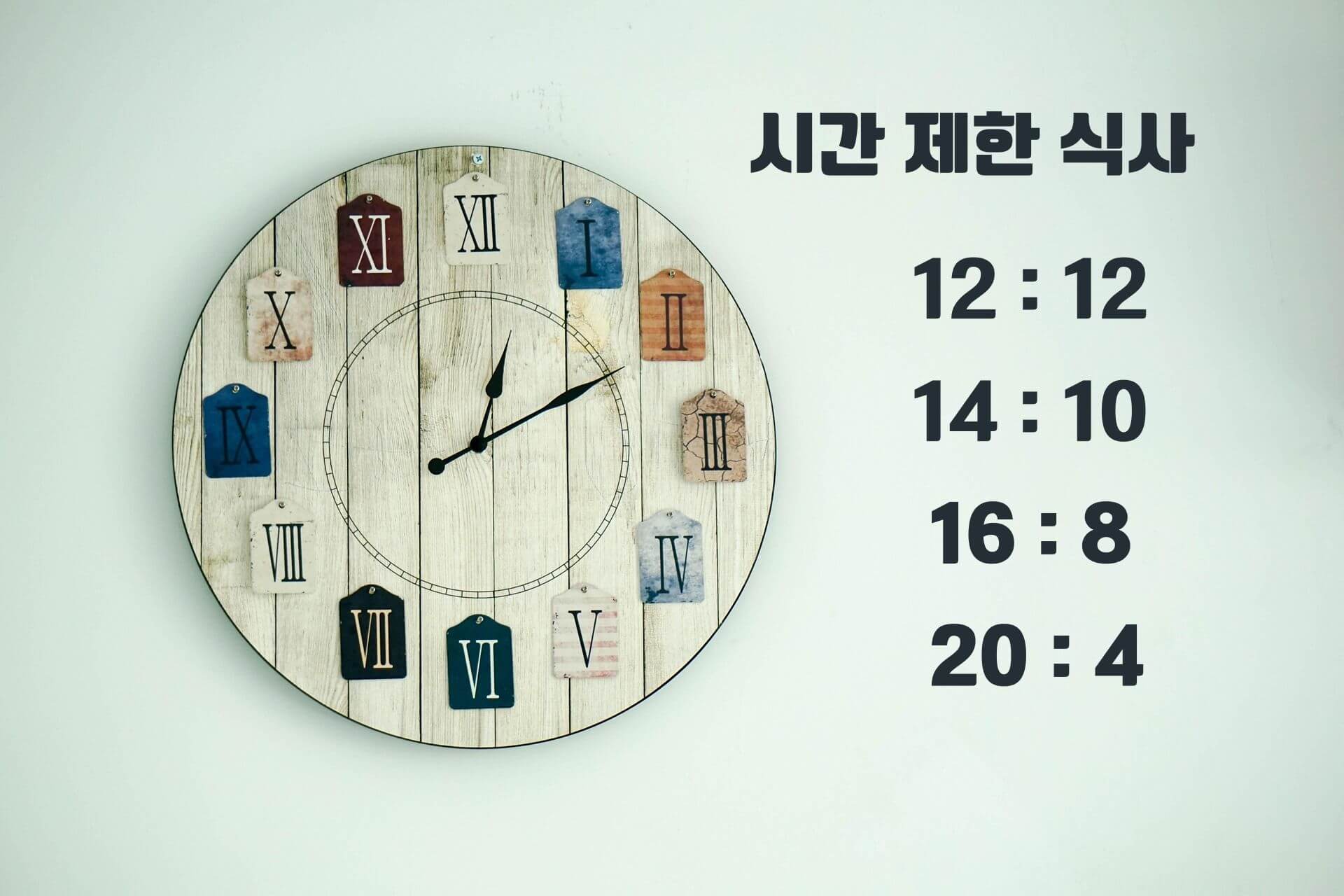 시간제한섭취 간헐적단식