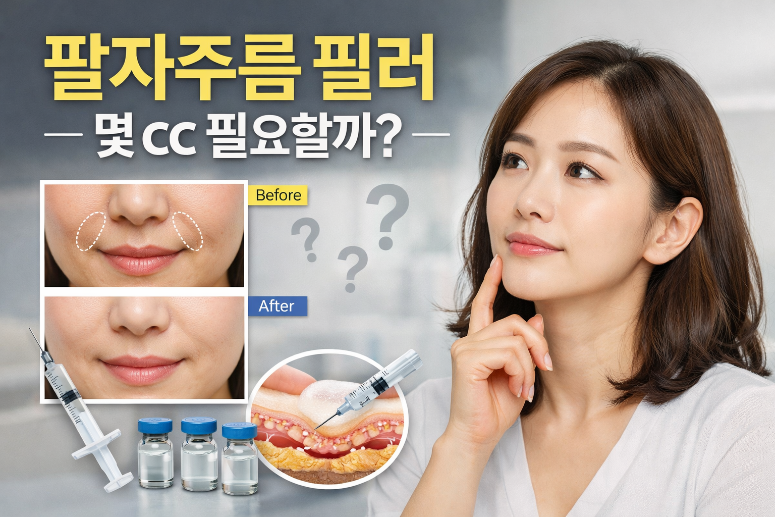 팔자주름 필러
