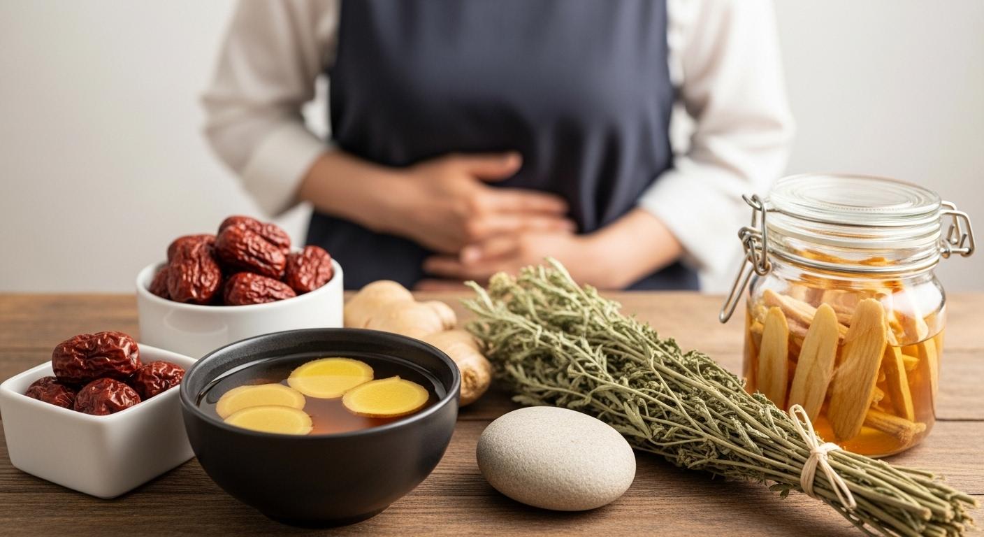 배가 아프거나 속이 좋지 않을 때의 민간요법