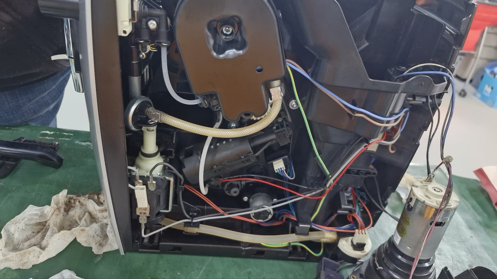 클리닝, 분해, 조립