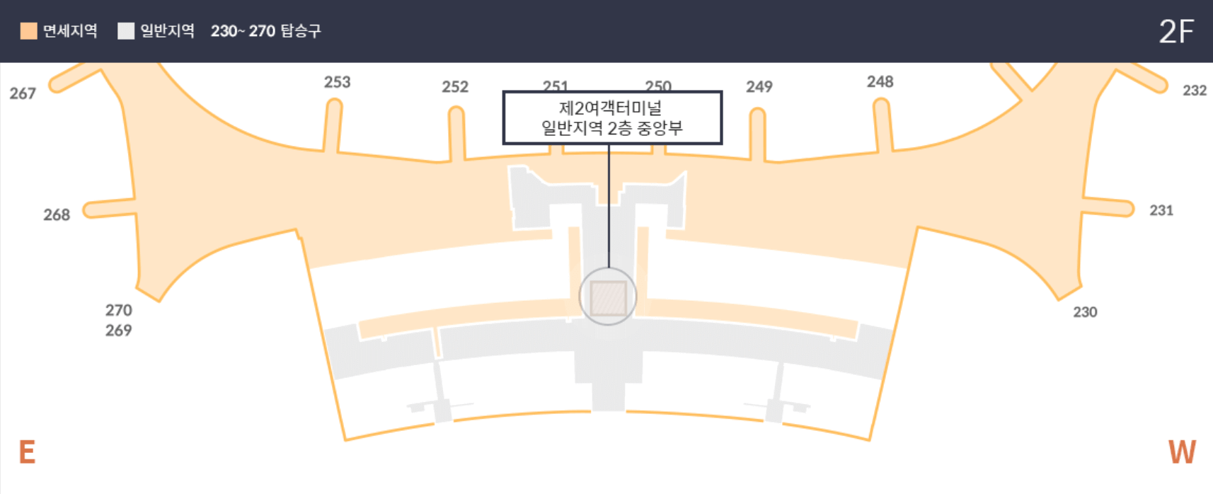 인천공항 제2터미널 외교부 여권민원센터 위치