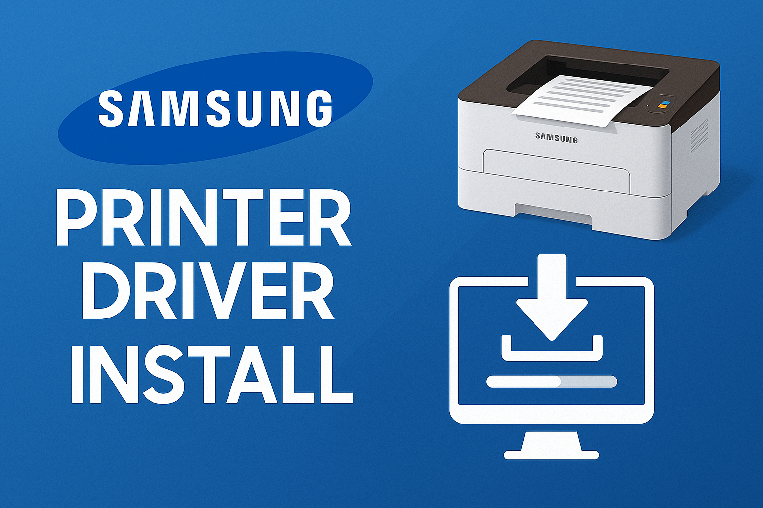 삼성프린터 드라이버 설치 방법