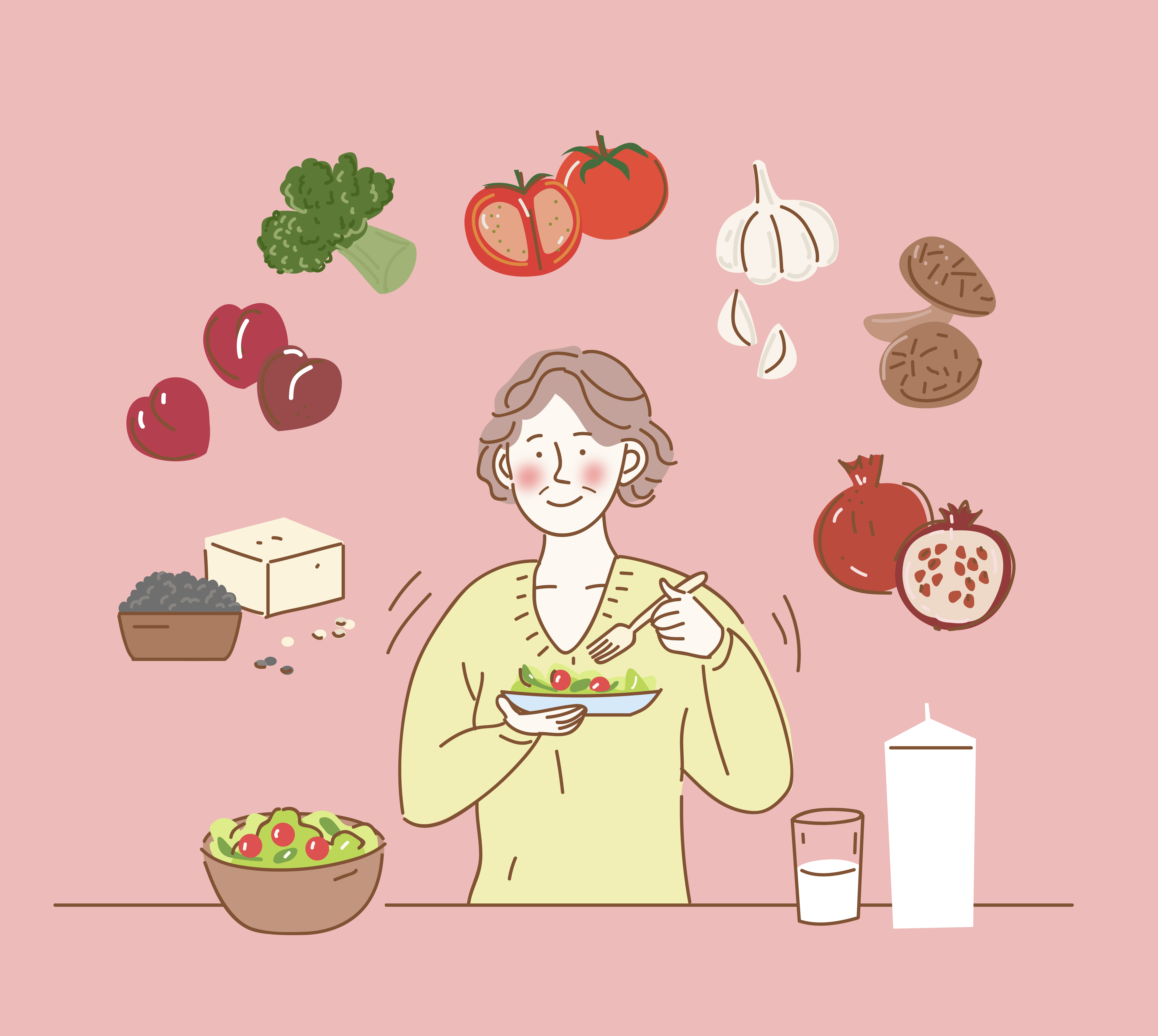 갱년기 여성 필수 영양소 (이소플라본, 마그네슘, 비타민D)