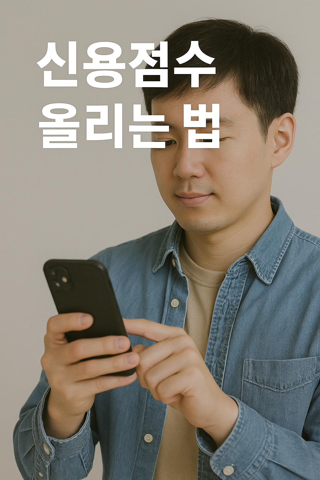 신용점수 올리는 법