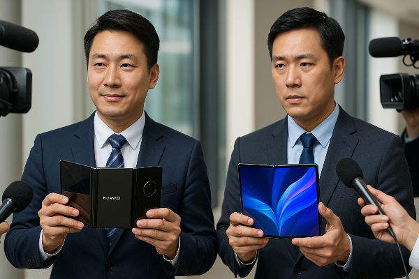 화웨이 2세대 트리폴드폰 출시 임박! 삼성과의 접전 시작