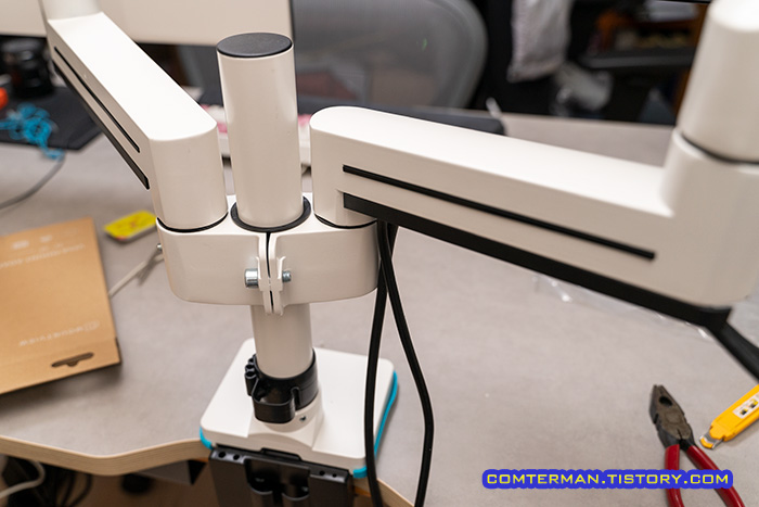 마운트뷰 MV-PM002 케이블 정리