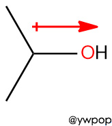 polar isopropyl alcohol