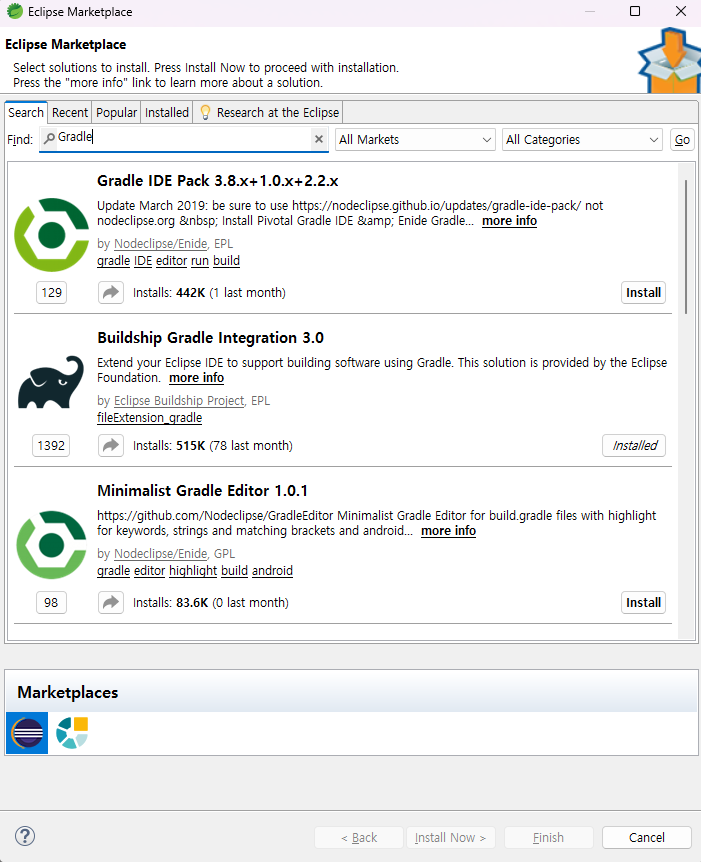 Eclipse Gradle Plugin