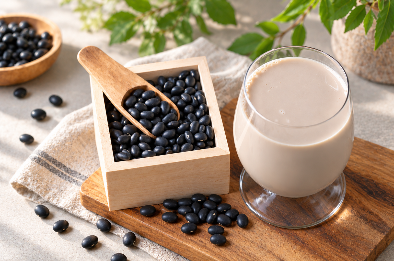 검은콩두유