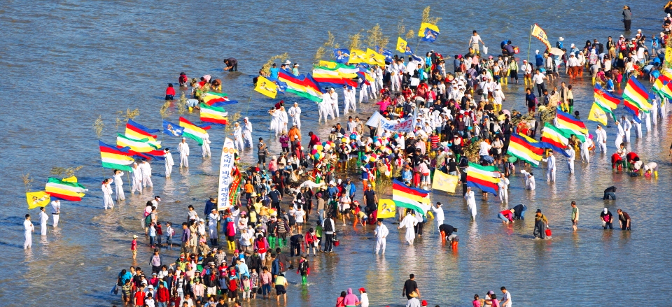 진도 신비의 바닷길 축제