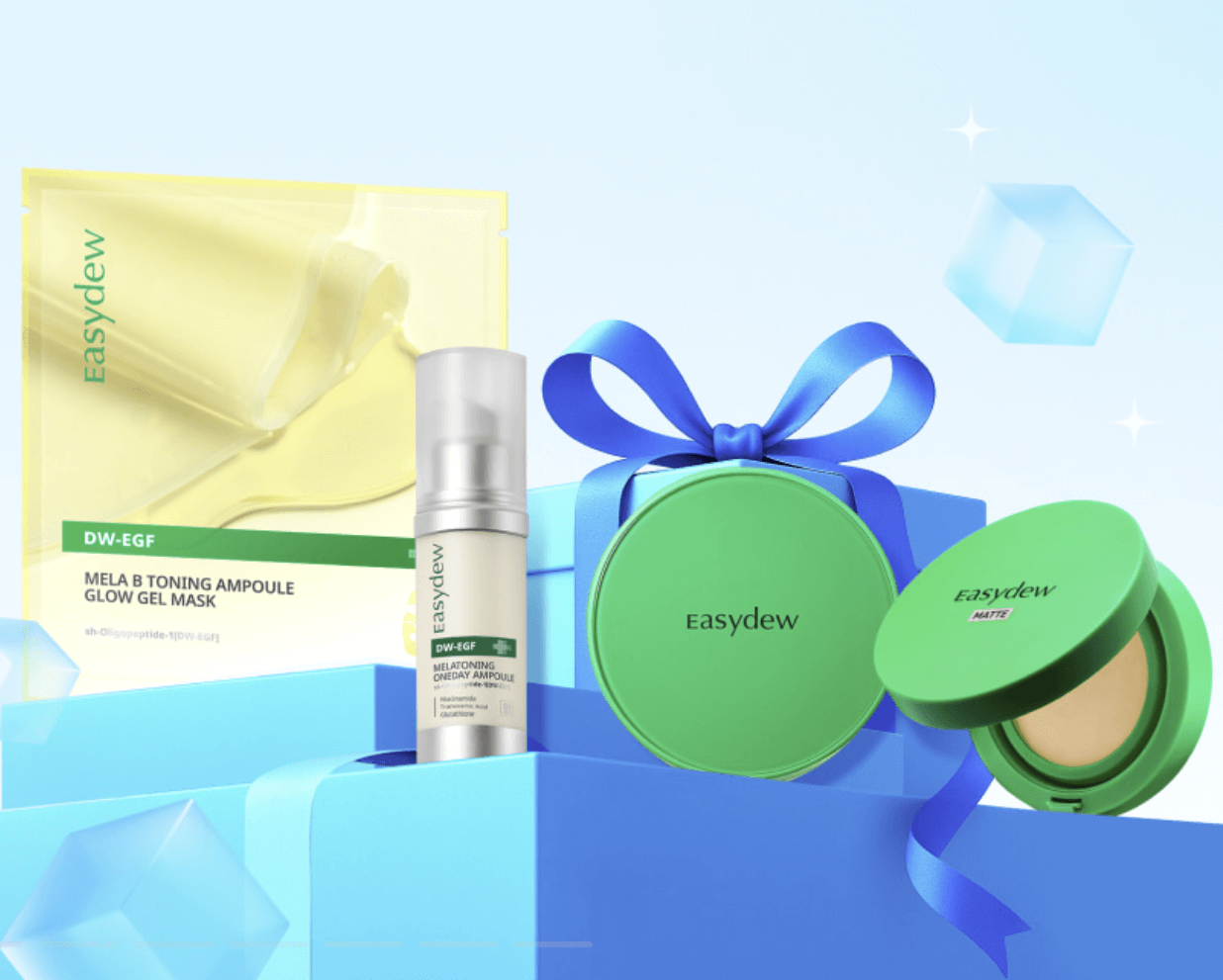 한가인 기미 쿠션. 이지듀 기미앰플쿠션