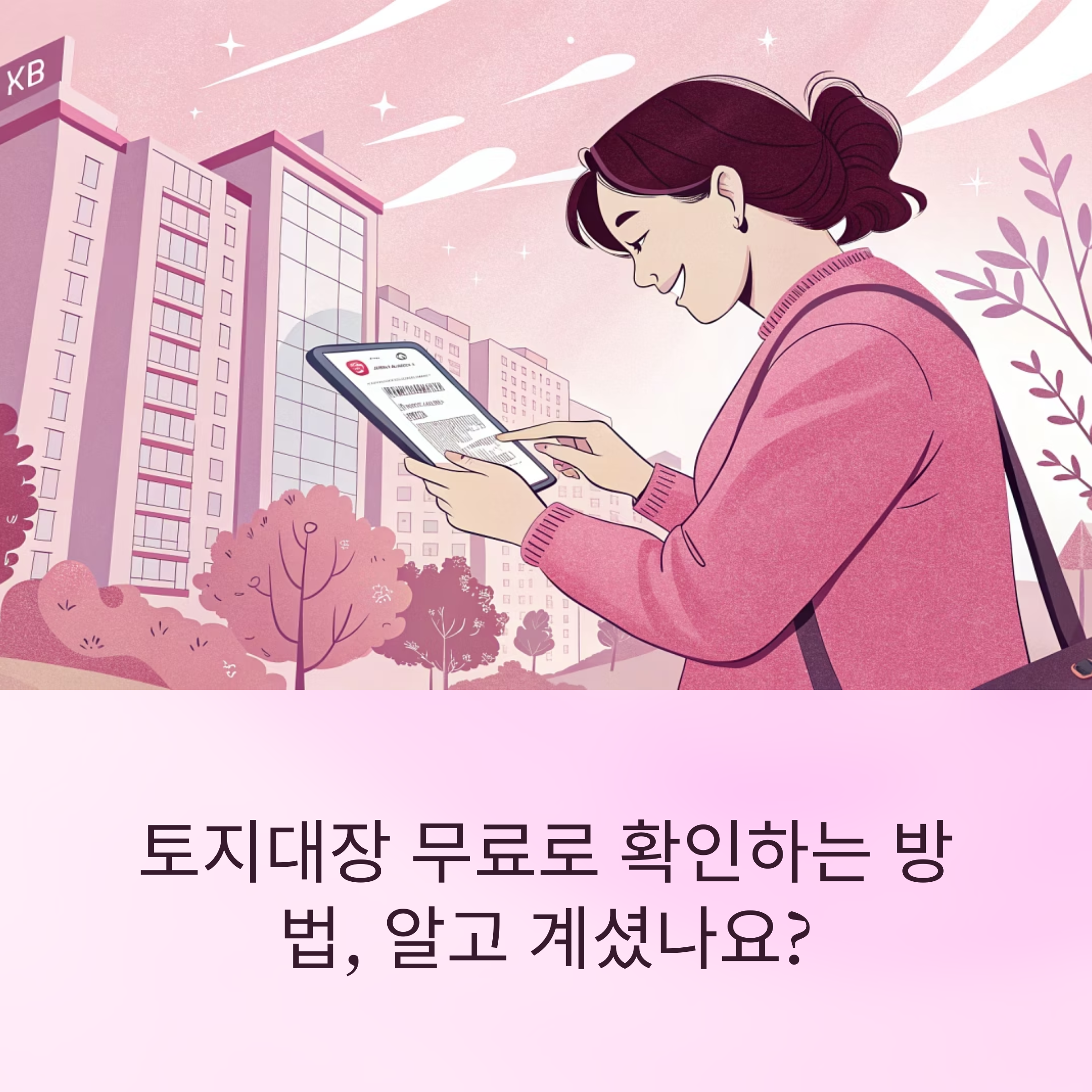 토지대장 무료 열람과 발급