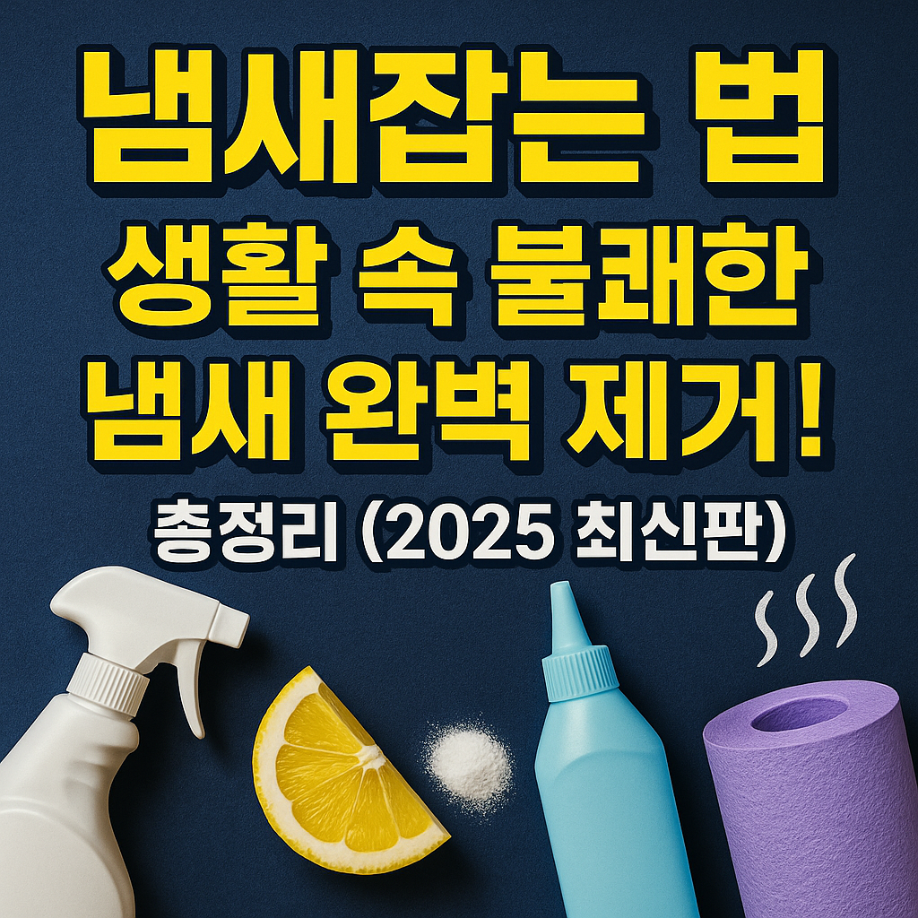 냄새잡는 법
