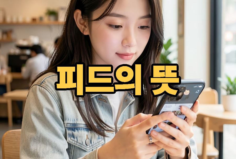 피드의 뜻