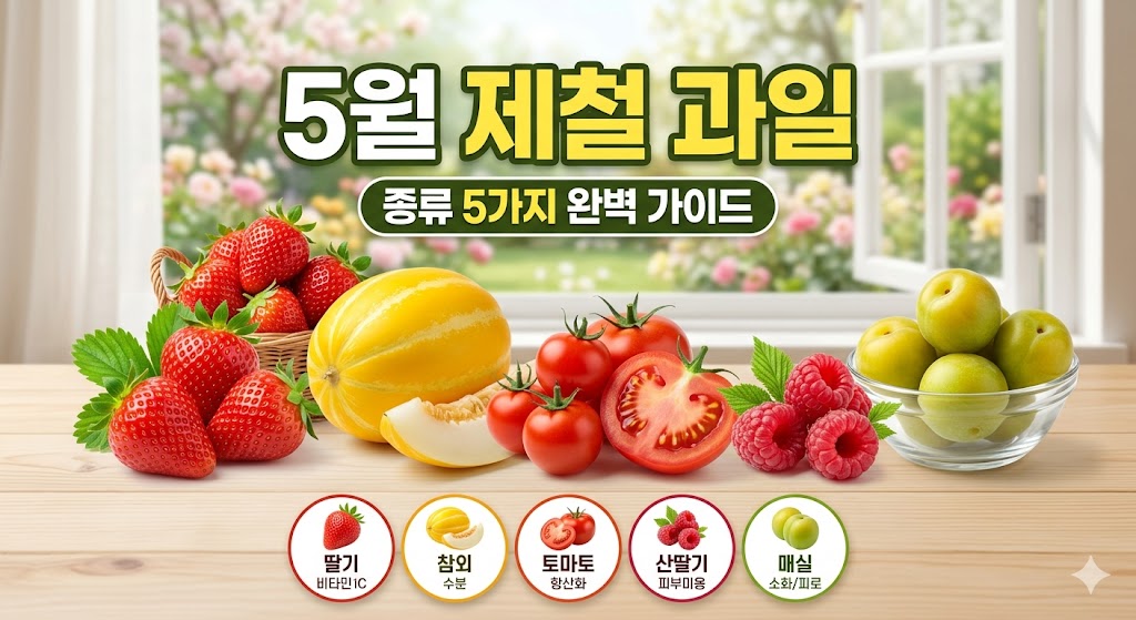 5월 제철 과일