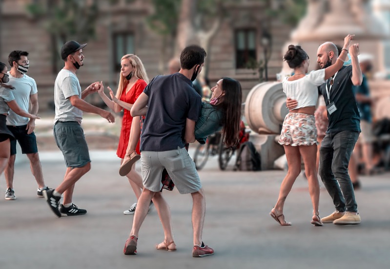 미국 현대무용 공연 사진