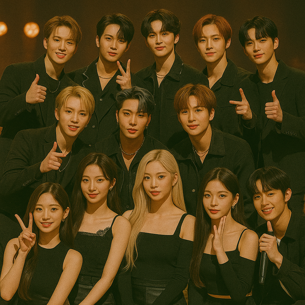 유럽이사랑한, K-POP아이돌,세븐틴, 에이티즈, 르세라핌