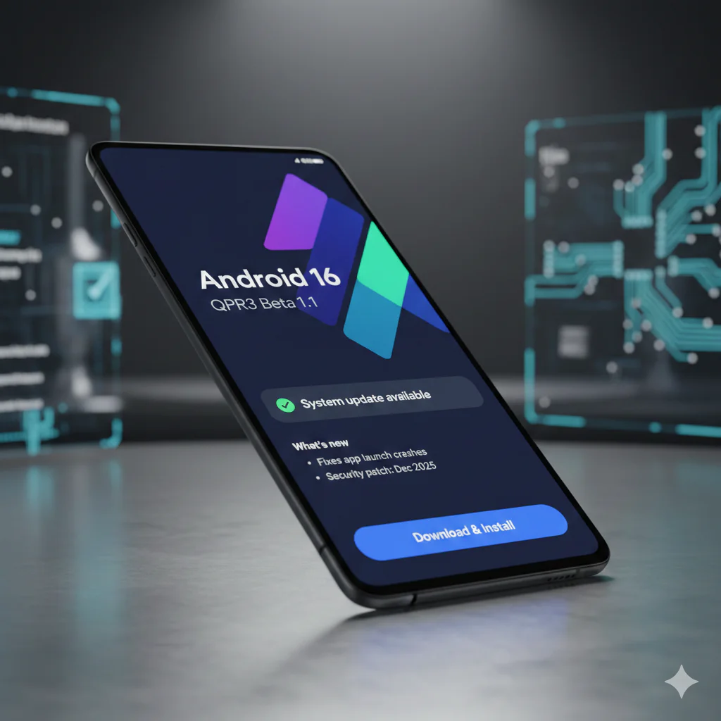 안드로이드 16 QPR3 베타 1.1