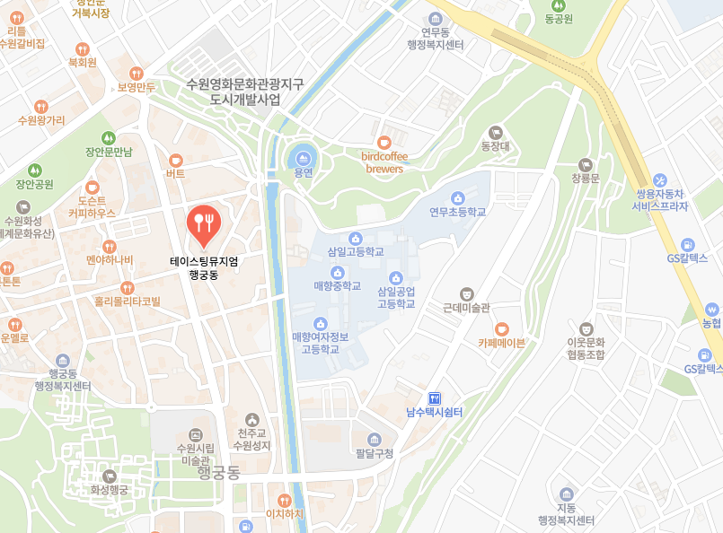 테이스팅 뮤지엄 위치