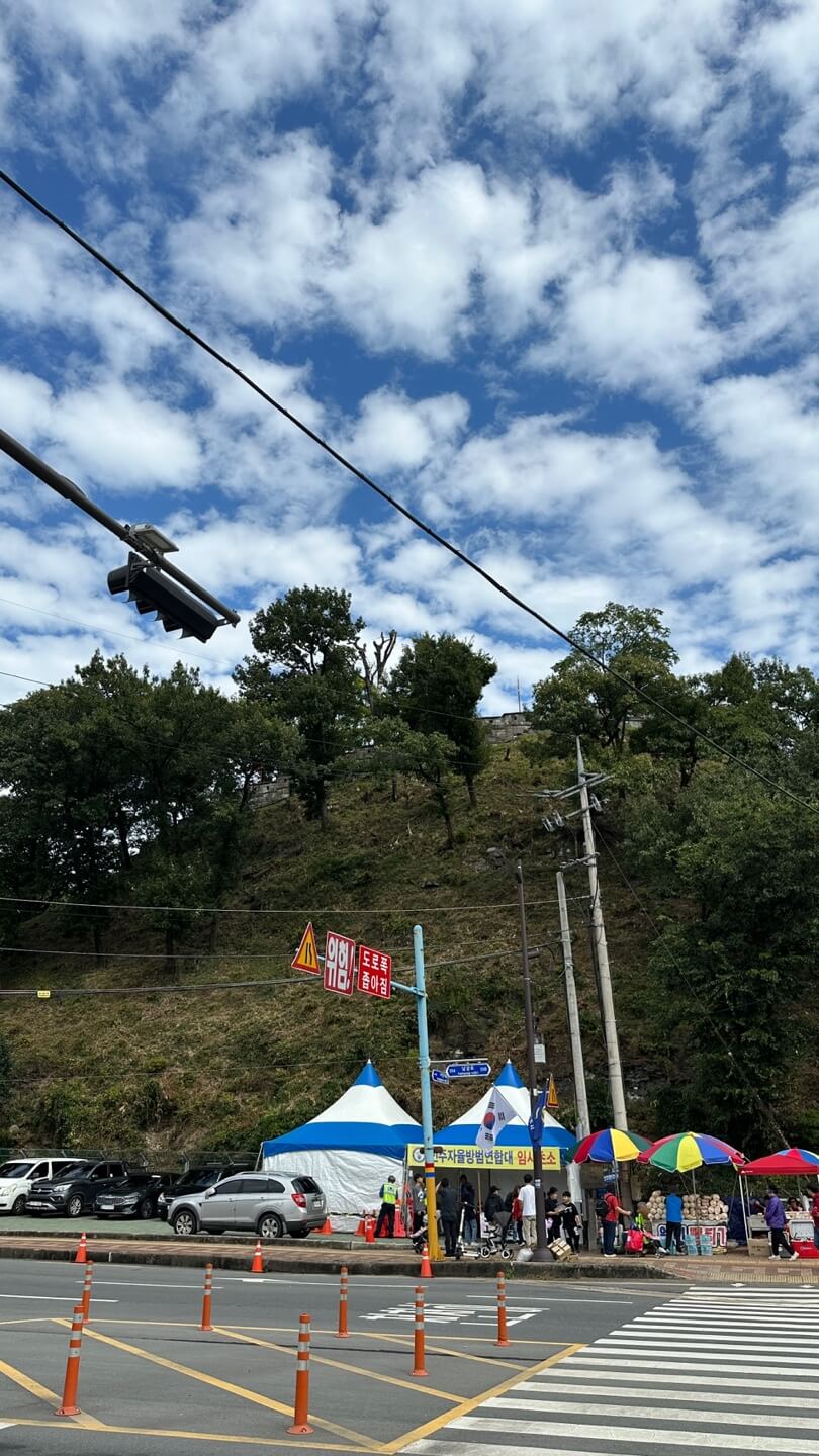 진주남강유등축제 주차