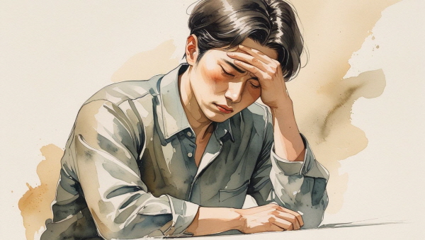 ISTJ는 한국 사회에서 가장 성실하게 경쟁을 버텨내는 유형이지만, 동시에 가장 많이 지쳐 있는 유형이기도 합니다에 관한 그림입니다.