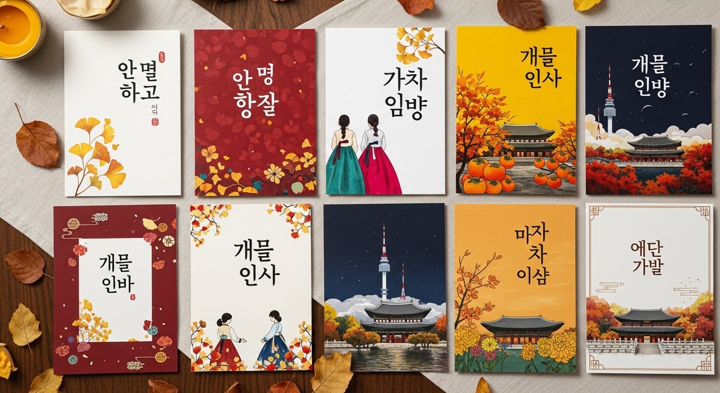 10월 가을 인사말 모음