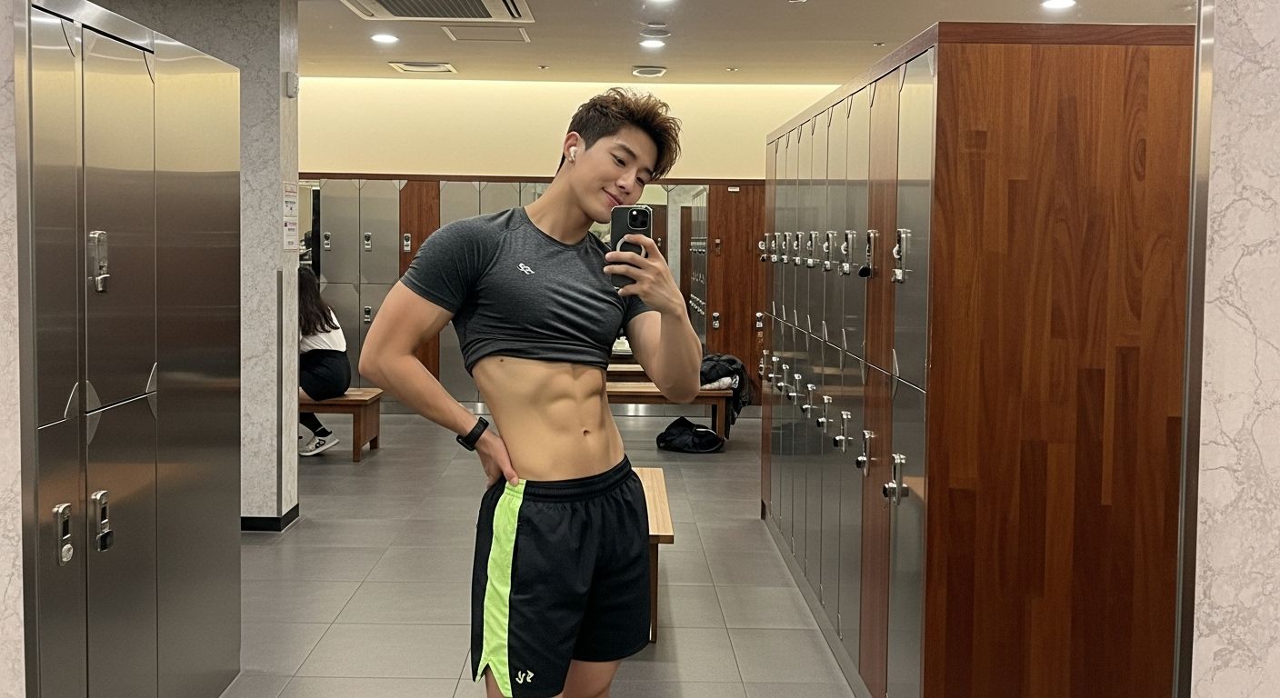 여름 다이어트 성공한 남성