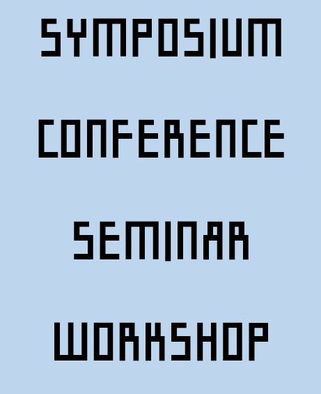 symposium, conference, seminar, workshop 영어 뜻 차이