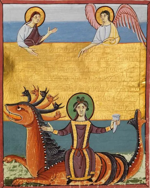 요한 묵시록 8장 일곱째 인과 첫째 나팔 심판의 시작_2