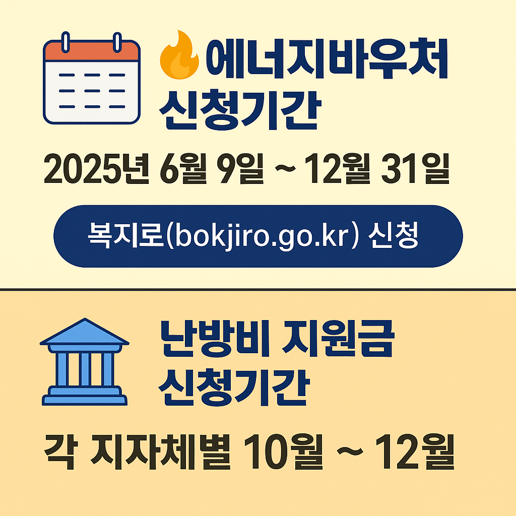겨울철 전기요금&middot;가스요금 부담을 줄이는 정부지원 제도 안내