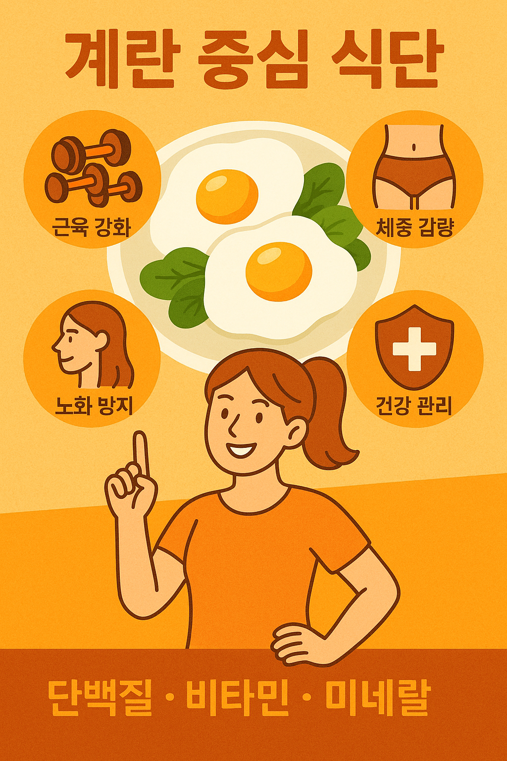 계란 중심 식단의 영양학적 장점