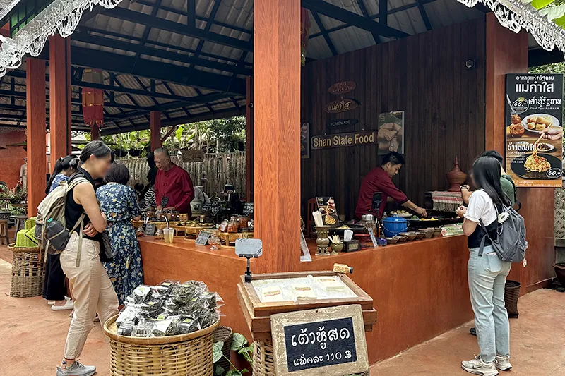 참차마켓맛집_ตลาดฉำฉา_shan state food