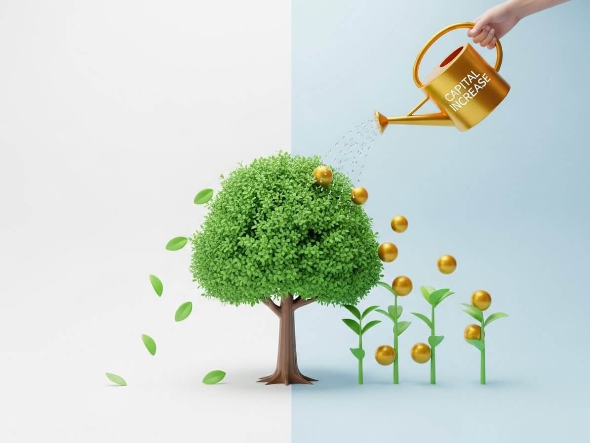 유상증자가 주가에 미치는 영향