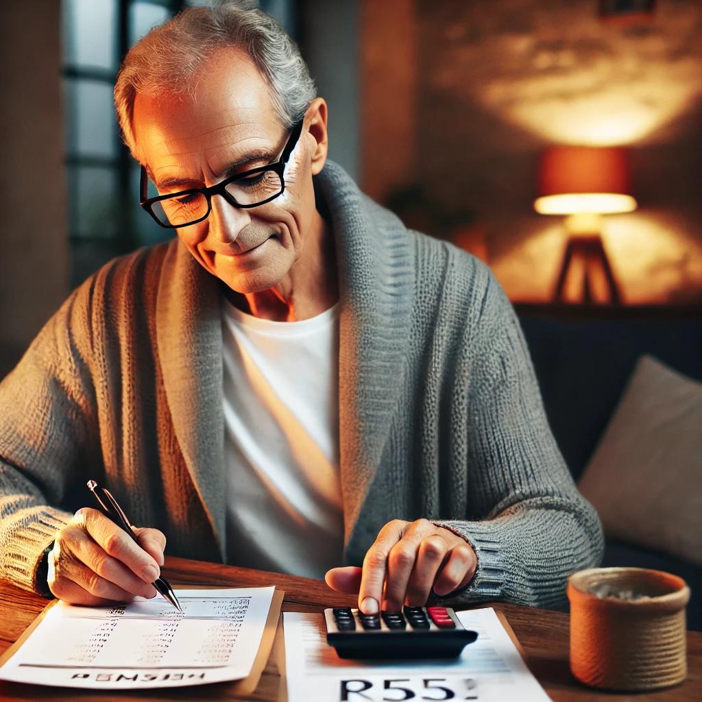 기초노령연금 모의