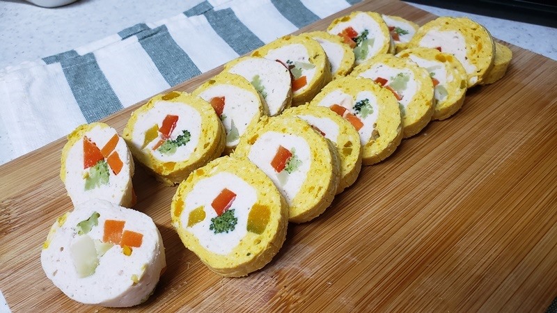 완성된 강아지 김밥1