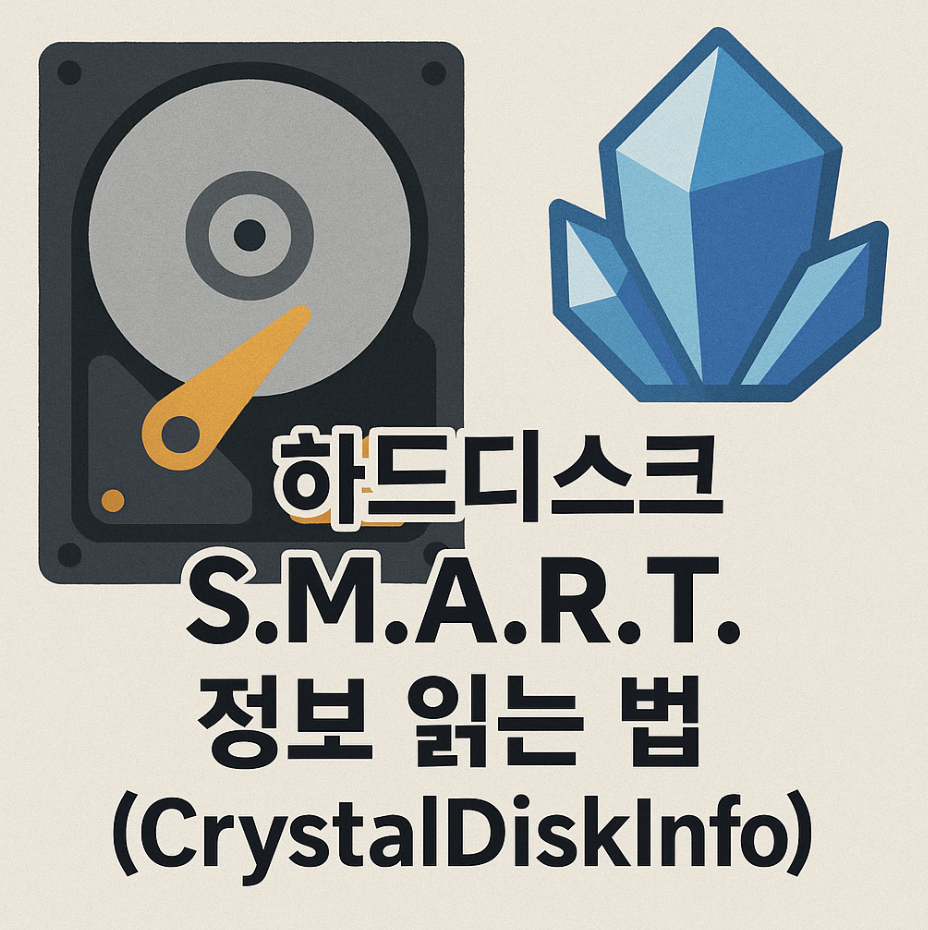 하드디스크 S.M.A.R.T. 정보 읽는 법 (CrystalDiskInfo)