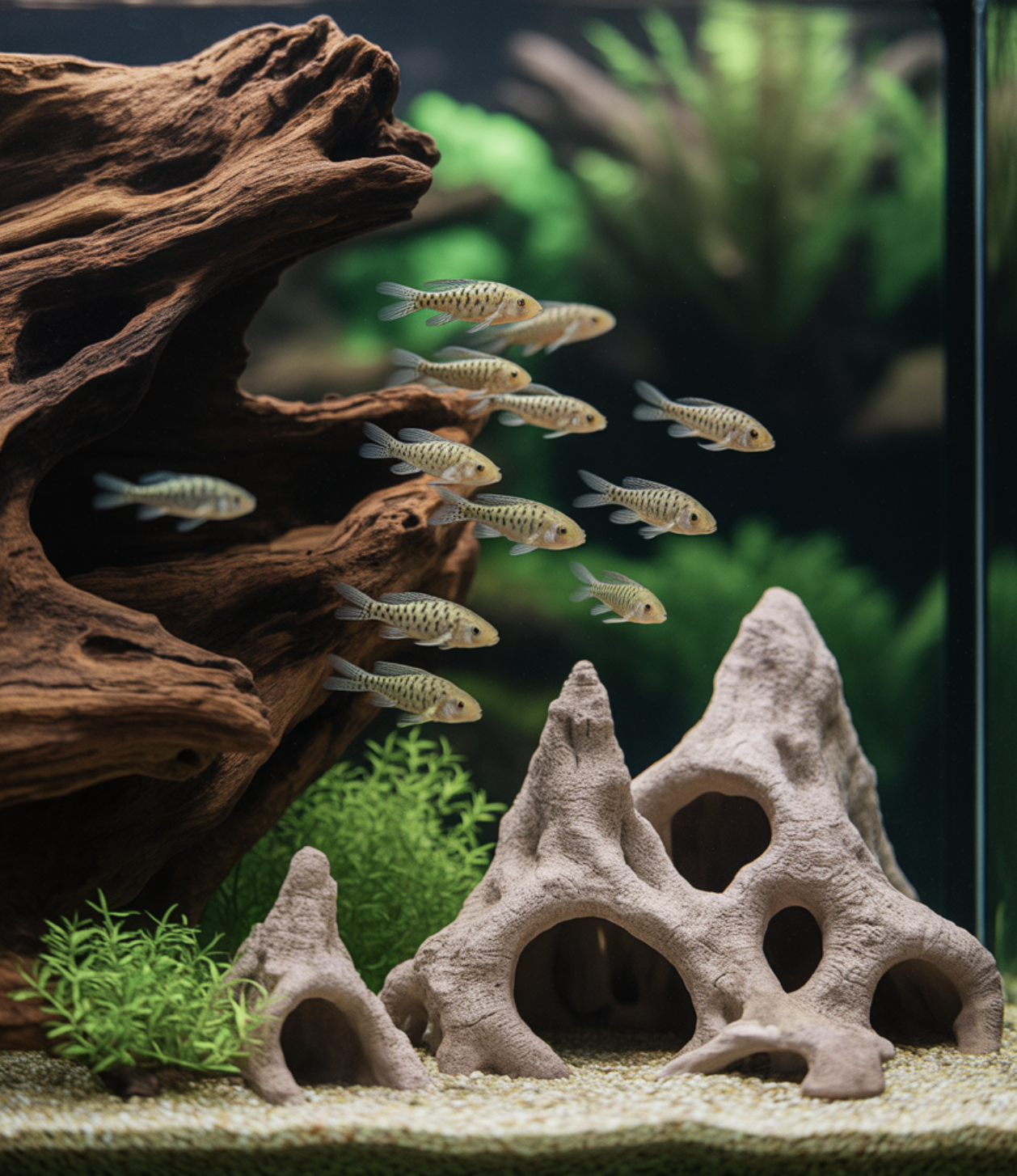 어항 - &amp;#39;숨을 곳&amp;#39;이 많은 아늑한 집