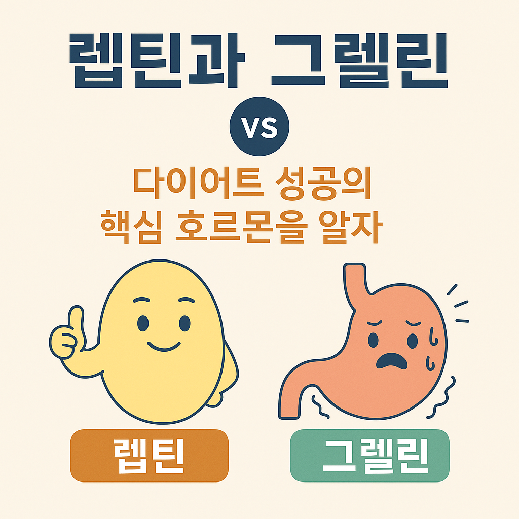 렙틴과 그렐린, 다이어트 성공의 핵심 호르몬을 알자!