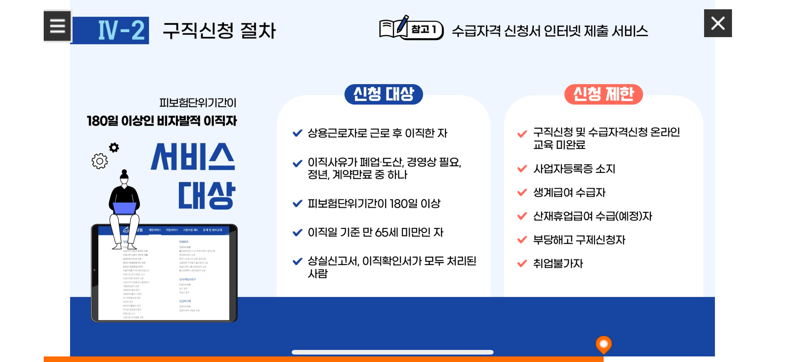 수급자격 신청자 온라인 교육