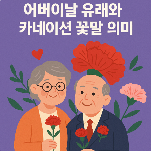 어버이날 유래와 카네이션 꽃말 의미