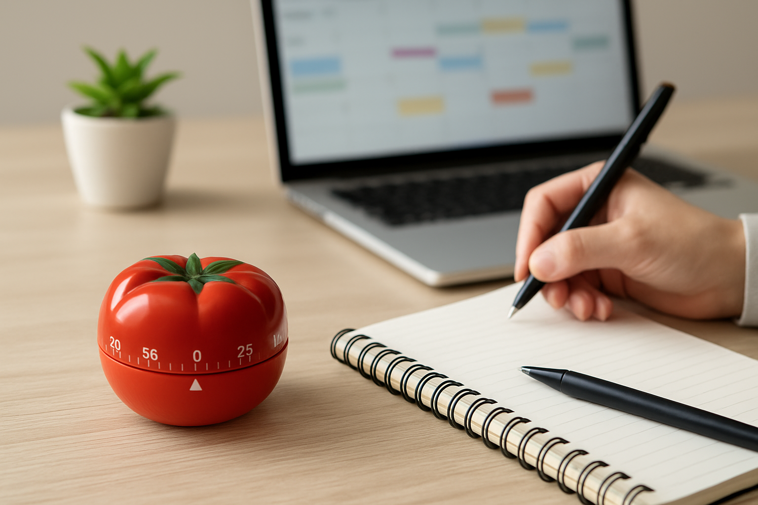 포모도로 테크닉 활용 이미지