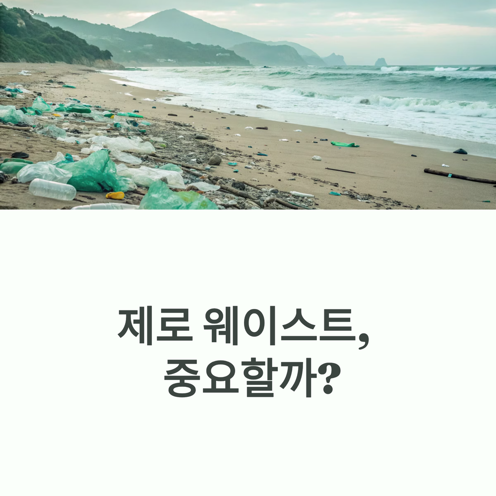 제로 웨이스트, 왜 중요할까?