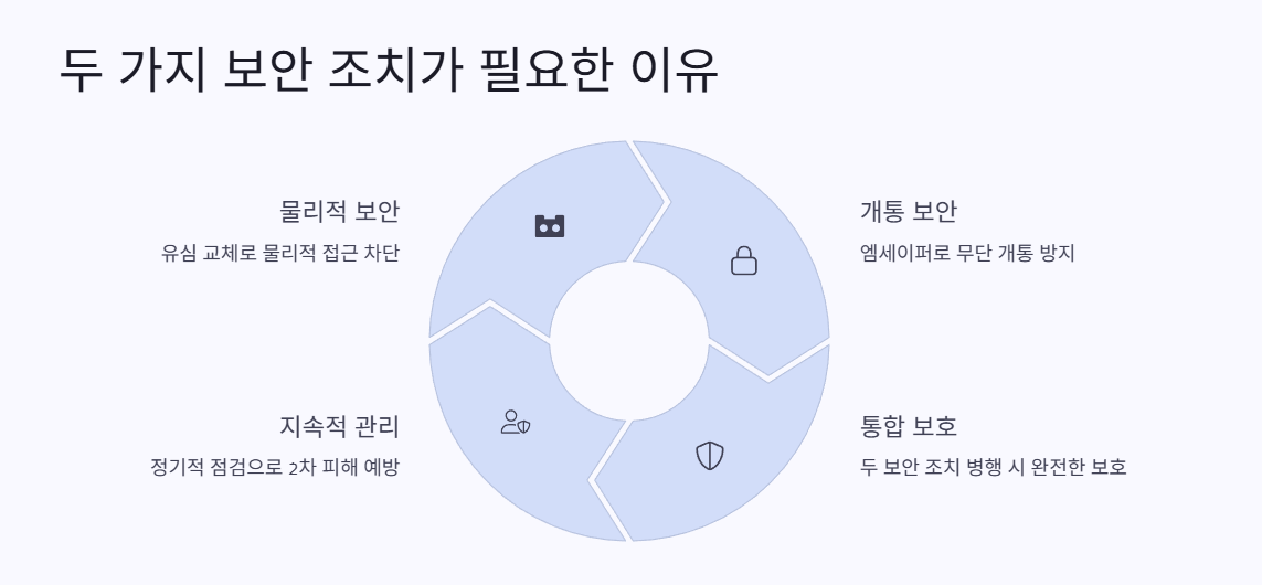 엠세이퍼 유심 교체 설정을 병행해야 하는 이유 2