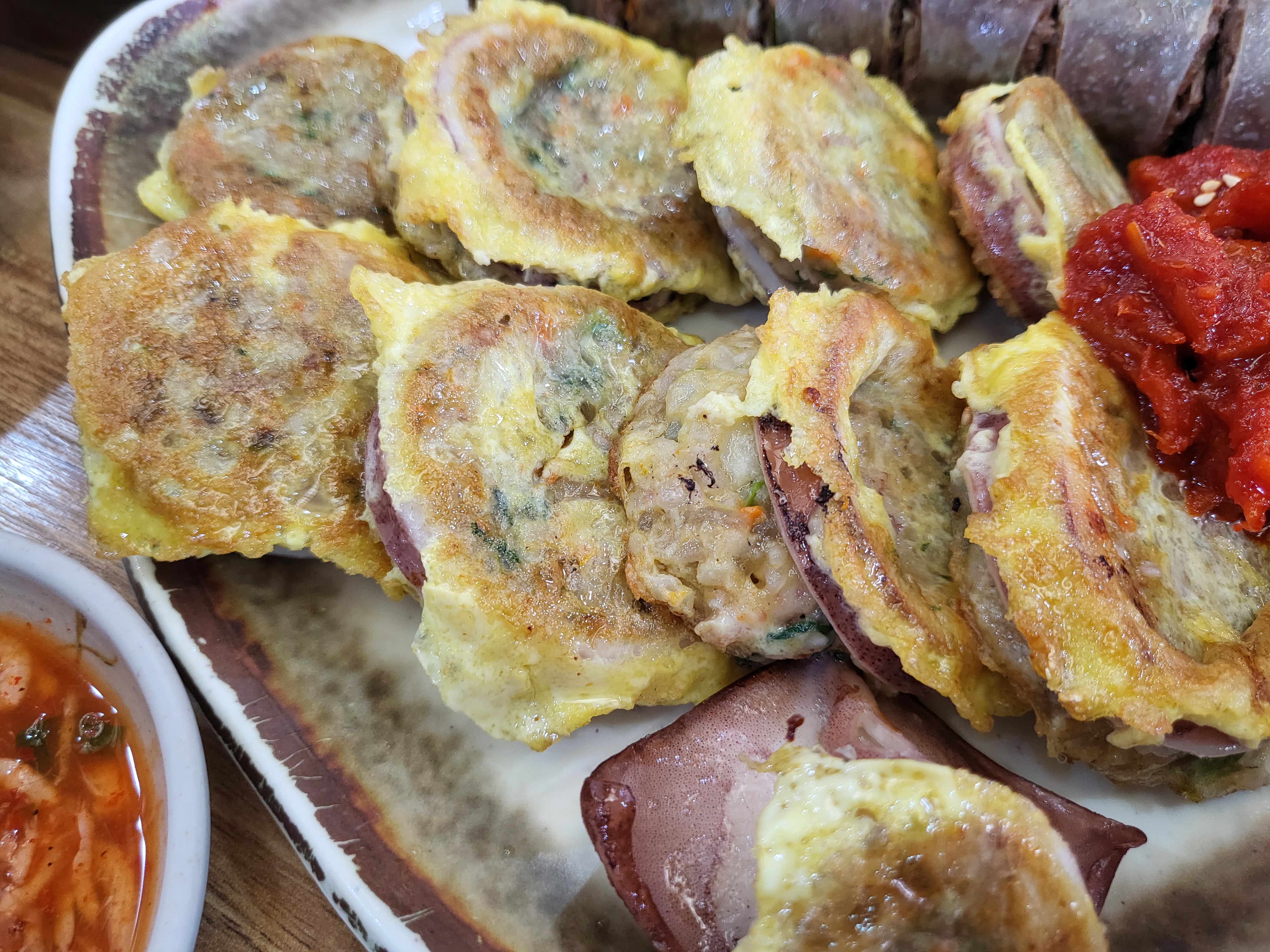 단천식당 - 오징어순대 클로즈업