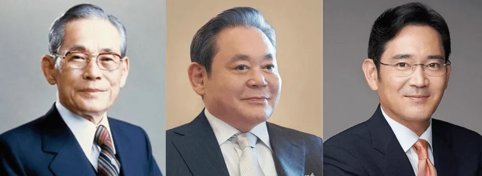 이병철&#44; 이건희&#44; 이재용