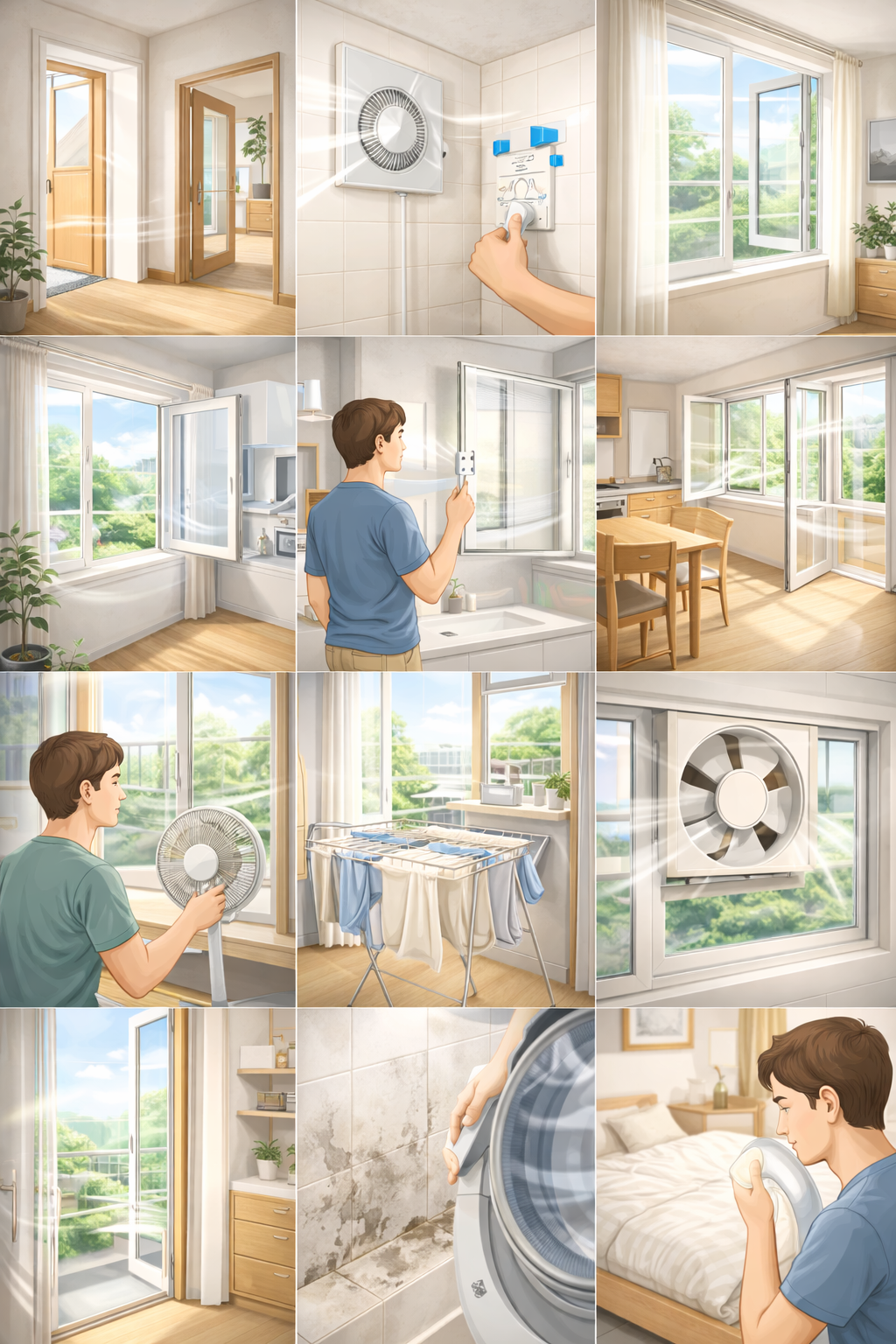 환기 제대로 하는 방법 가이드 관련 사진